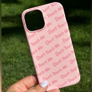 Velvet Caviar iPhone 12 Pro Max Case - “Don’t Touch Me”